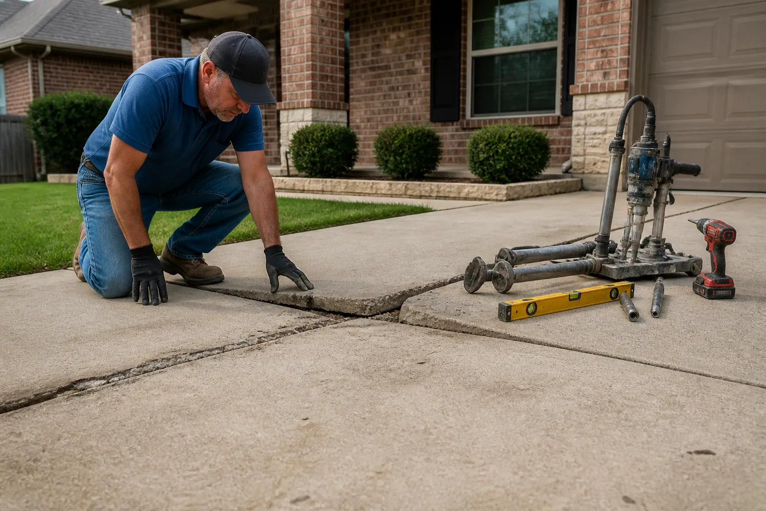 Concrete Driveway Repair