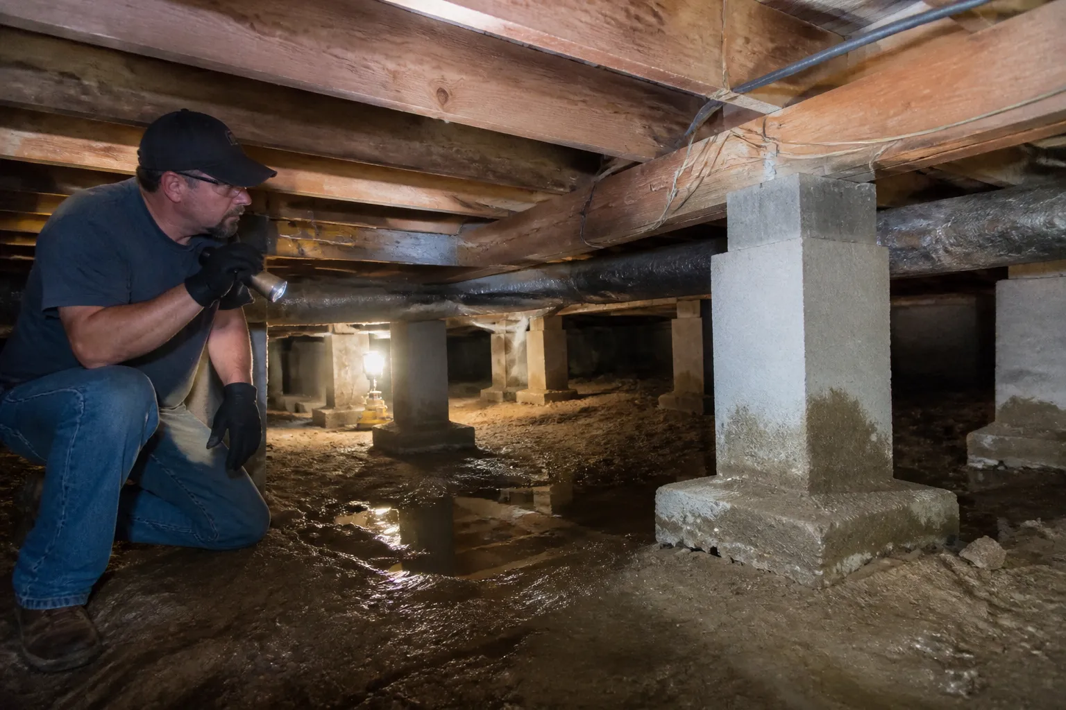 Crawl Space Repair Inspection